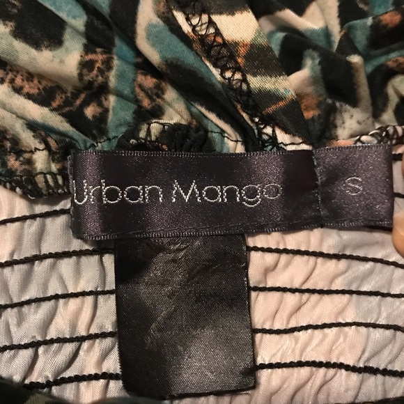 Urban Mangoz Short Sleeve Tunic Dress Top - Small - Picture 15 of 15